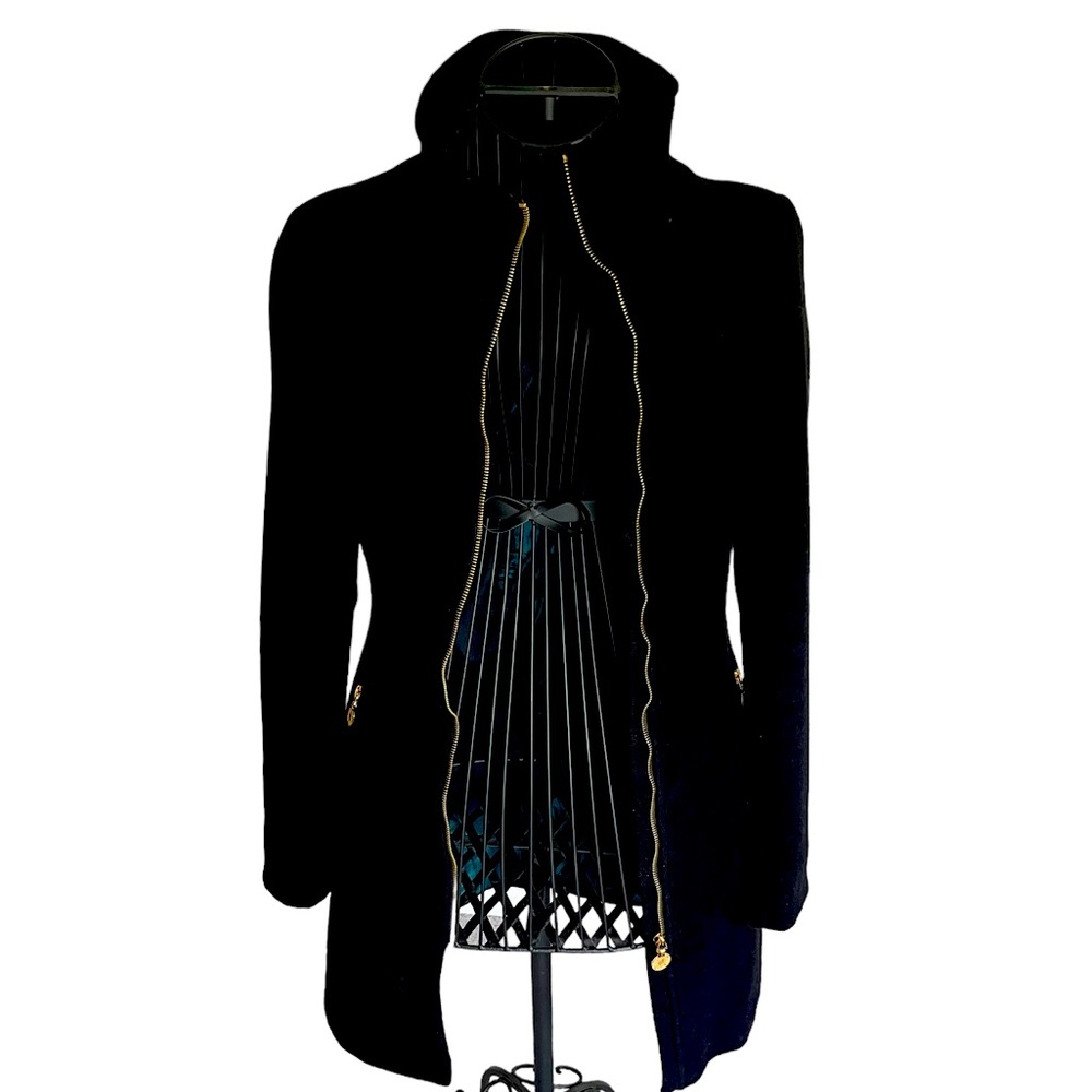 Elie Tahari black coat